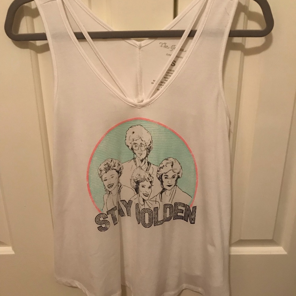 Golden Girls vintage Tank with cute straps size S